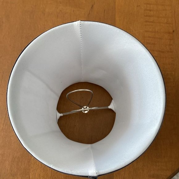 Chandelier Light Shades Set Of 5 Clip On Faux Silk Gray - Picture 5 of 6